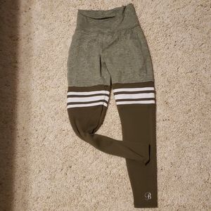 Bombshell leggings - olive green